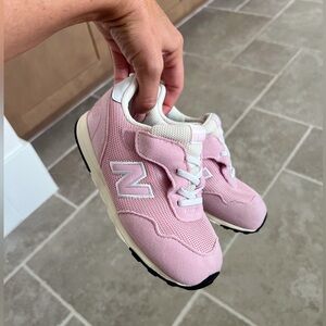Toddler girl pink new balance 515 sneakers